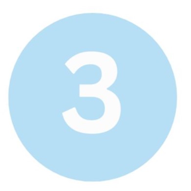number-3-blue